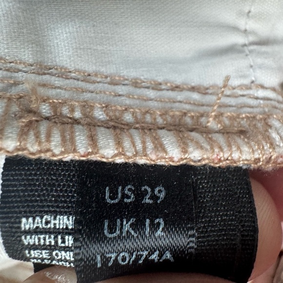 We The Free People CRVY Ma Cherie Floral Flared Jeans 29 OB1067785 Boho Floral - Picture 12 of 13